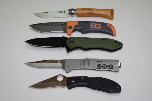 Folding Survival Knife