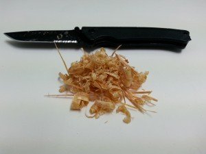 fatwood shavings
