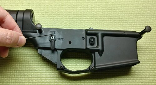 AR15 remove selector