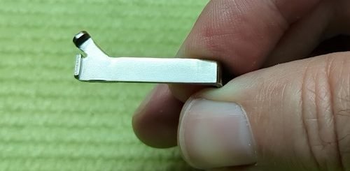 Part after a bit of polishing work.