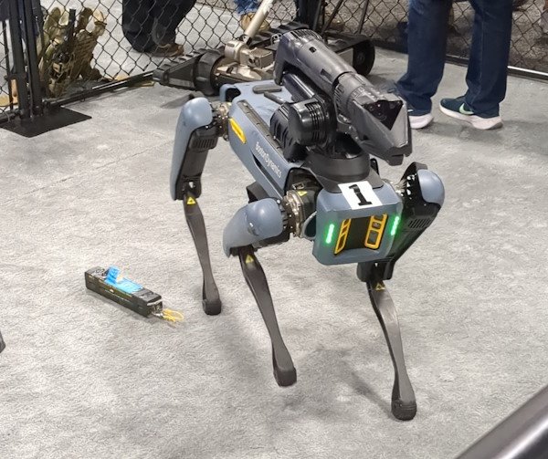 Boston Dynamics Robot Dogs at SHOW Show 2025